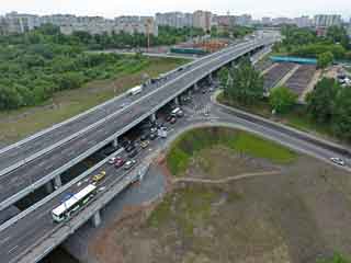 Реконструкция и строительство Аминьевского шоссе в Москве